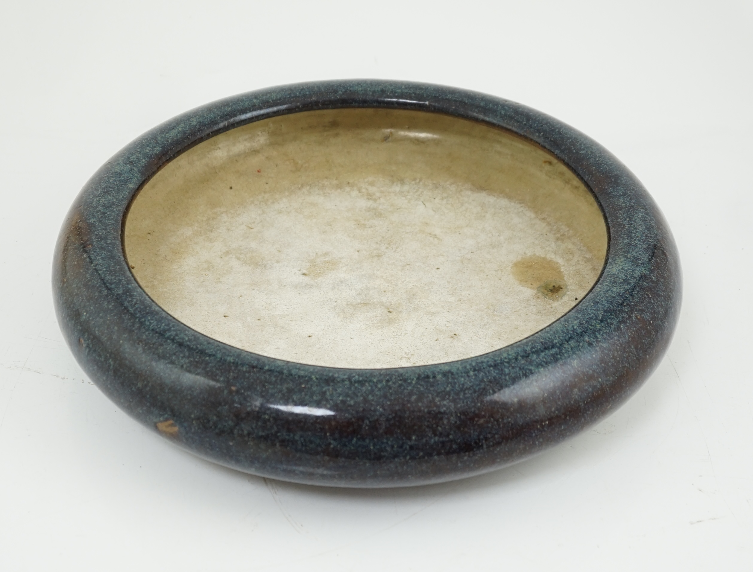 A large Shiwan Jun type lily bowl, 19th century